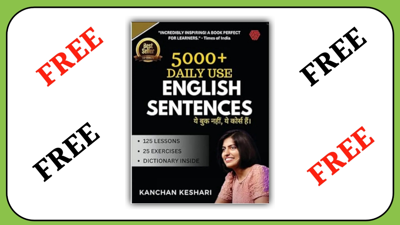 Kanchan keshari 5000+ Daily Use English Sentance Book ₹0