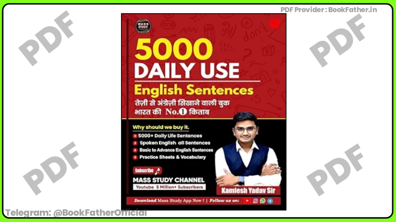 Mass Study 5000 DAILY USE ENGLISH SENTENCES BOOK ₹0