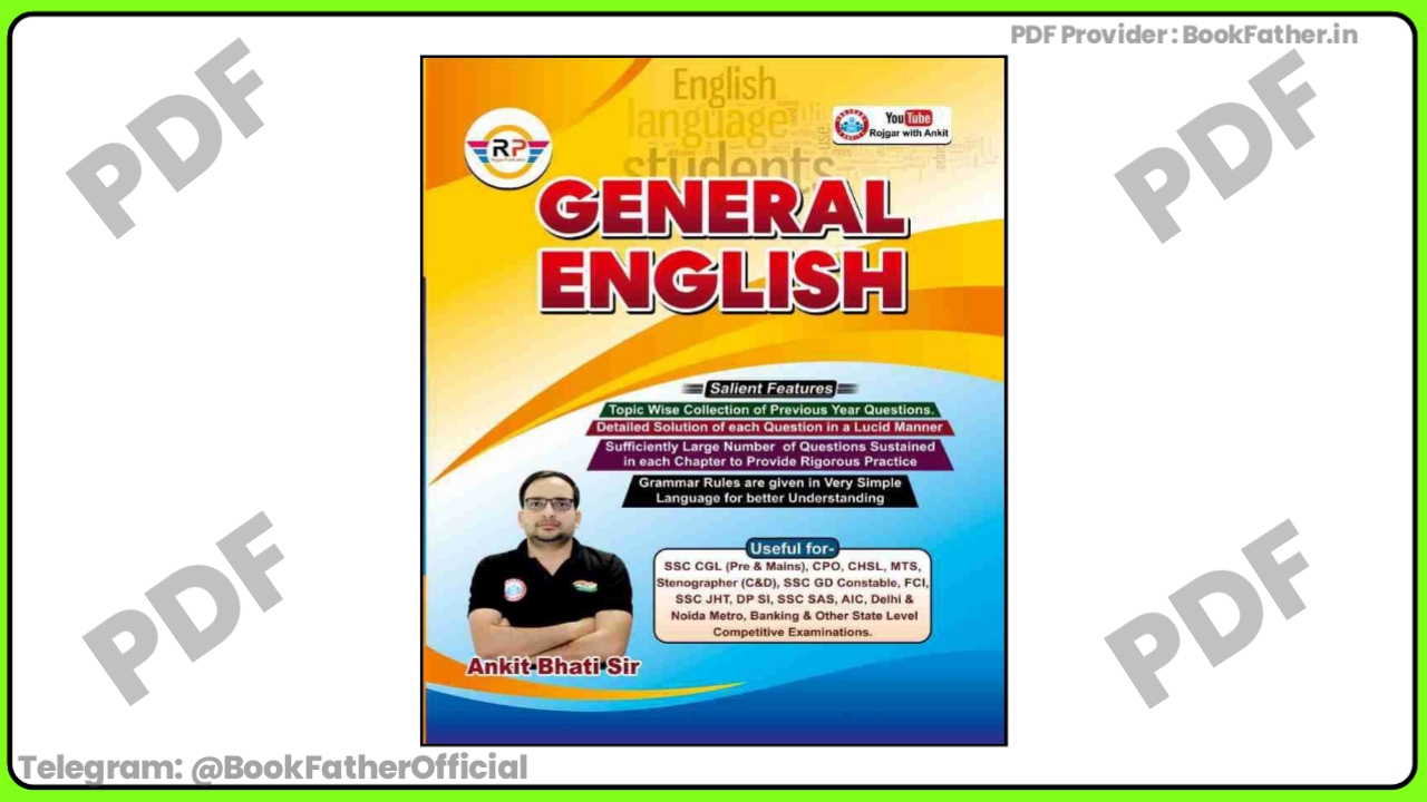 Ankit Bhati RWA Genral English Book ₹0