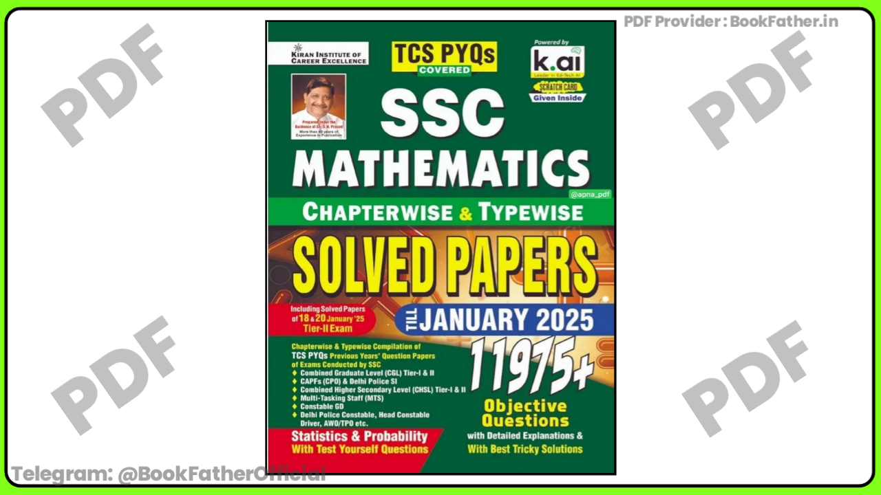Kiran publication ssc math Book In Hindi Medium ₹0