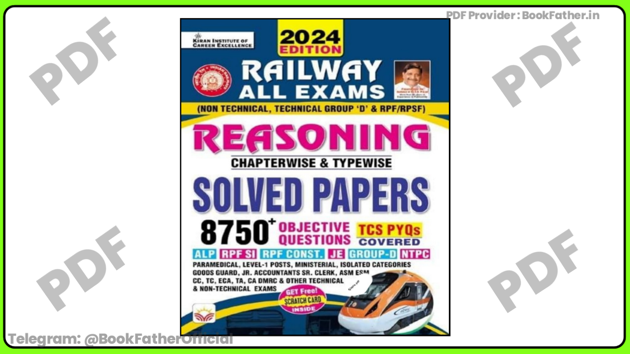 Kiran Railway All Exam Reasoning 2024 Adiction Book ₹0