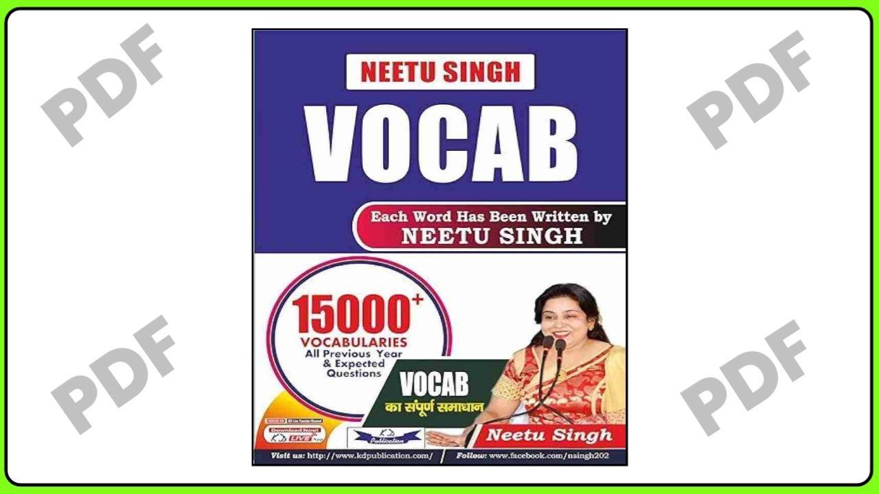 Neetu Singh Vocab Book ₹0 15000 vocabulary Word