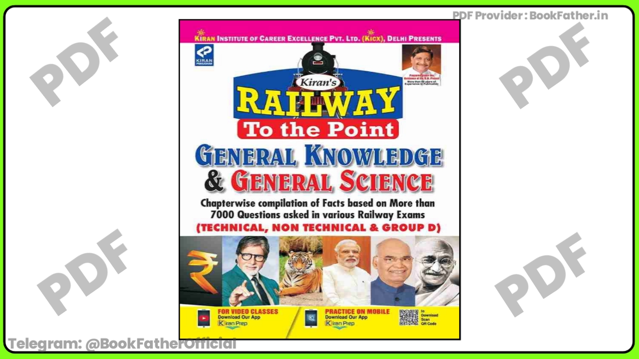 Kiran Railway Gk & Gs in English Book ₹0