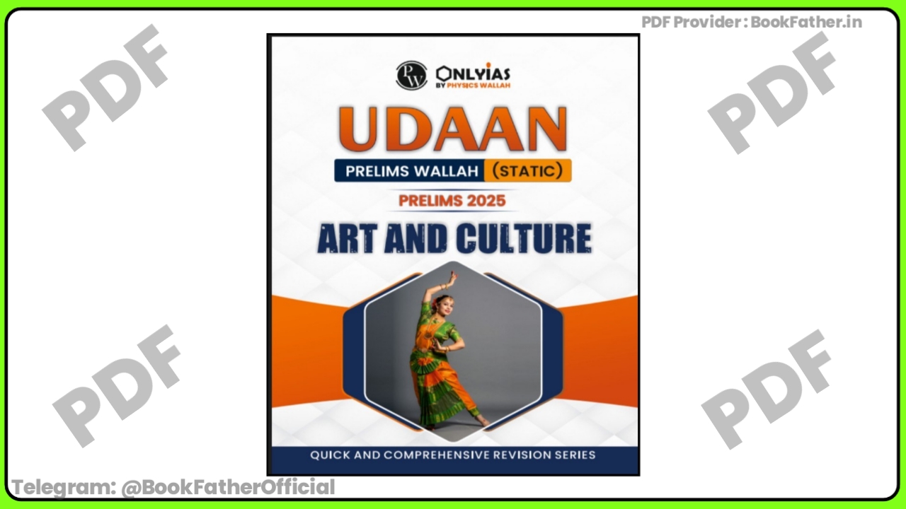 Uddan 2025 Art and Culture in English Medium by Physics Wallah Book ₹0