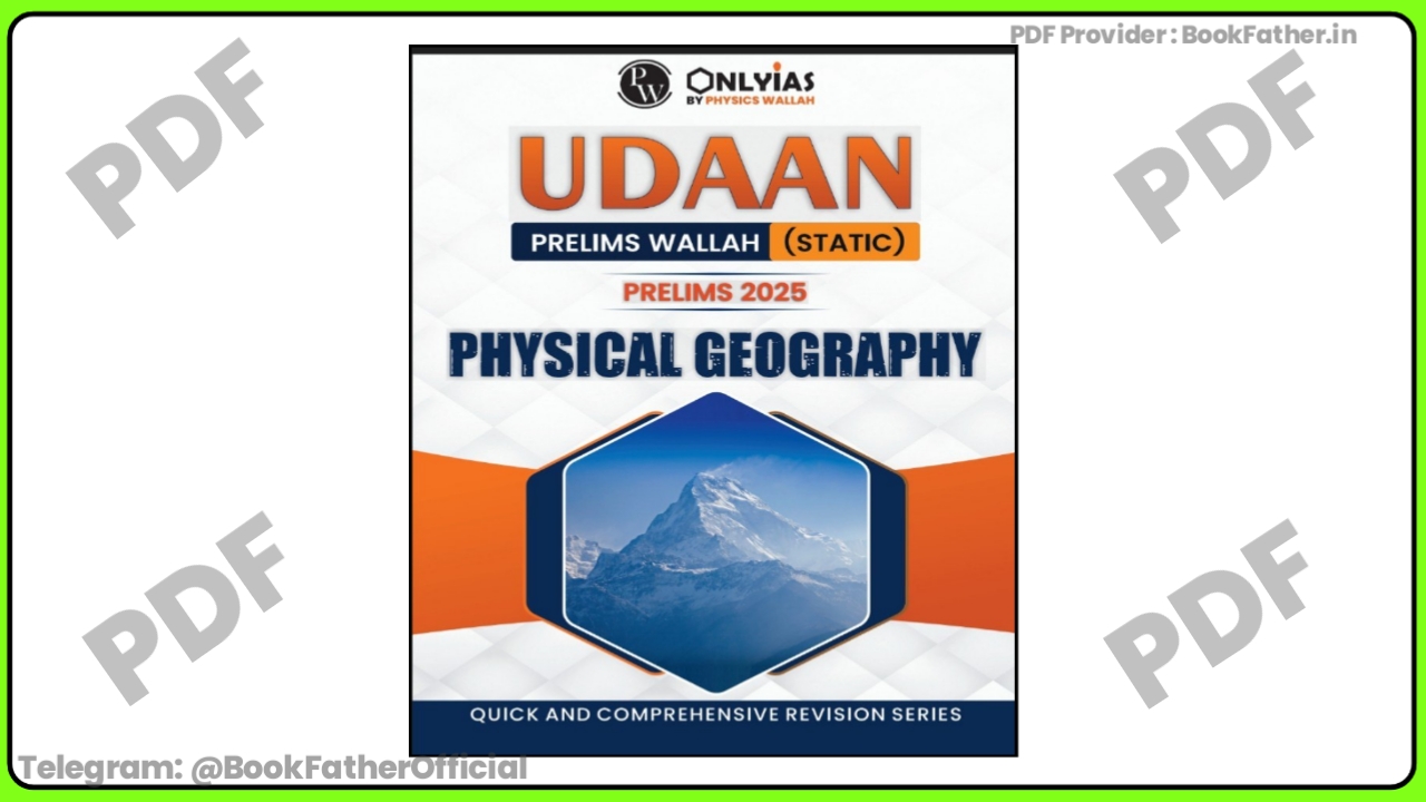 Uddan 2025 Physical Geography English medium by Physics Wallah Book ₹0