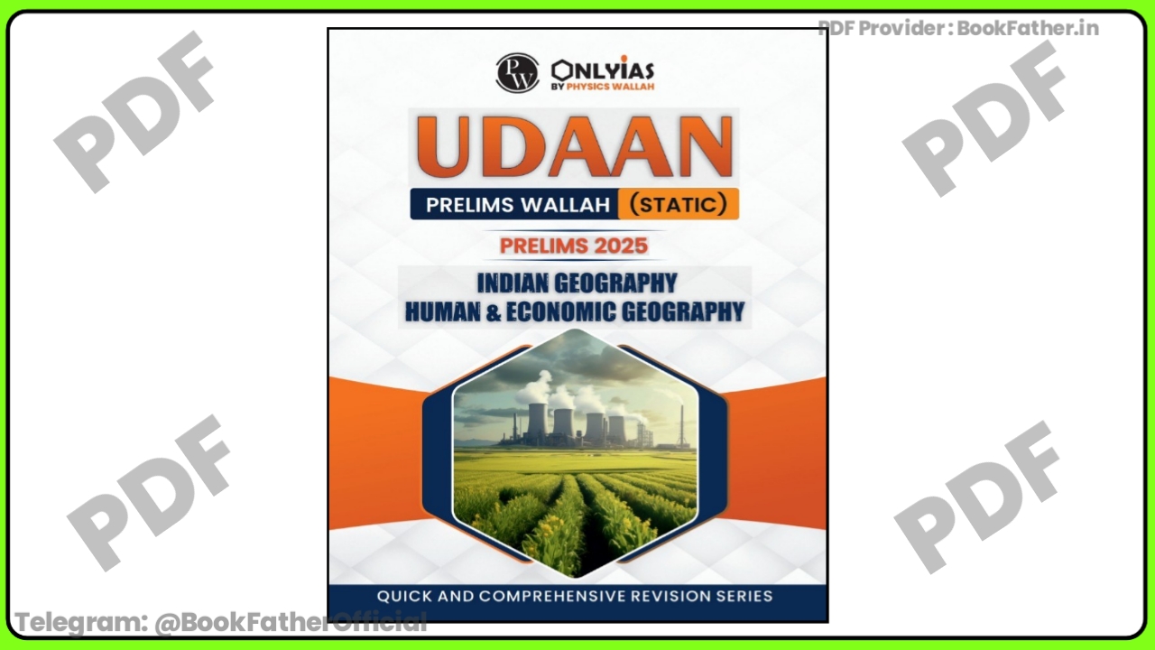 Udaayan 2025 Indian Geography Human Economic in English by Physics Wallah Book ₹0