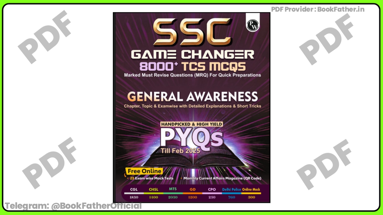 Ssc Game Changer General Awareness by Physics Wallah Book ₹0