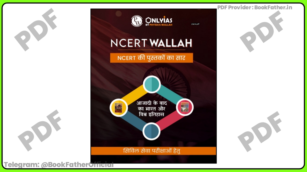 Post indipendance and World history in Hindi Medium by NCERT Wallah Book ₹0