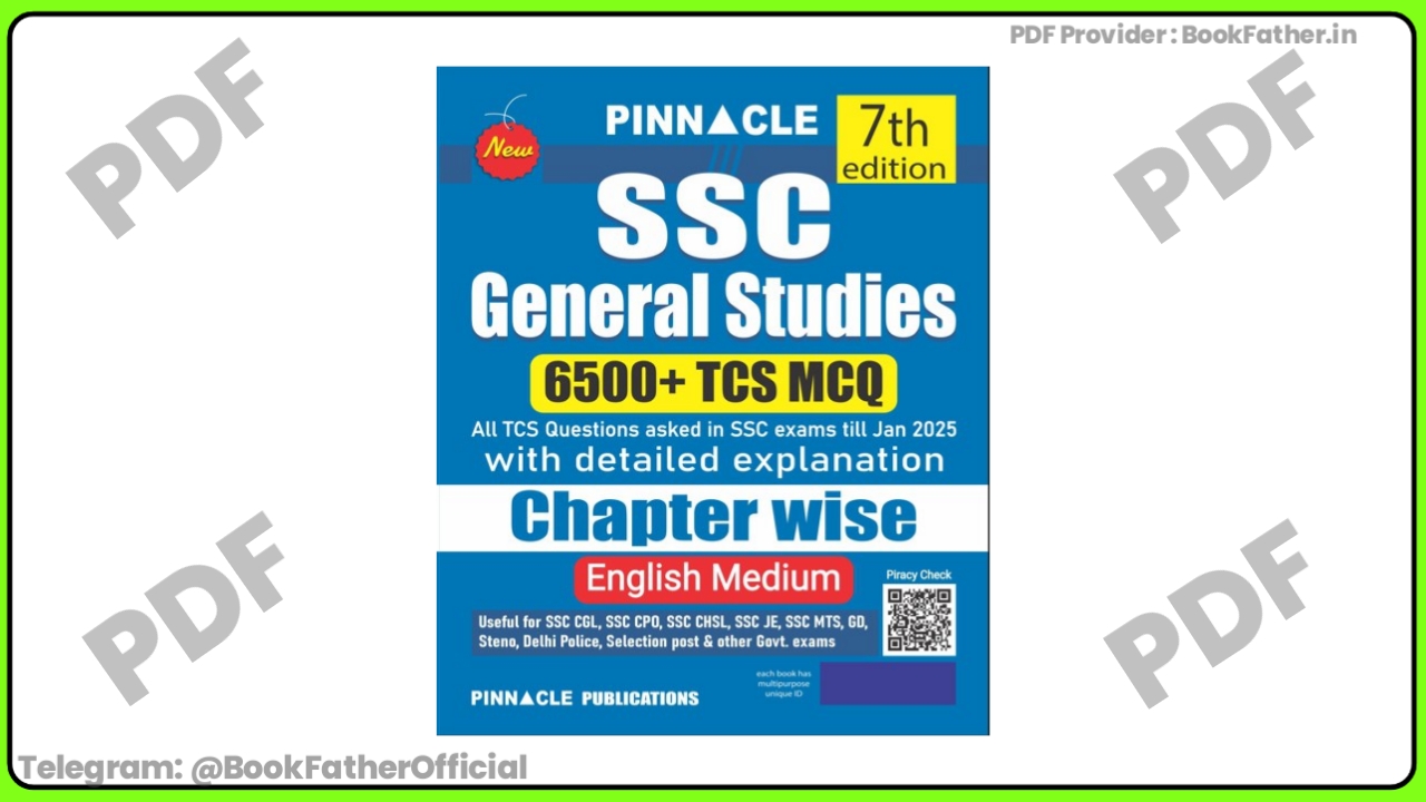 Pinncle SSC General Studies 7th Edition in English medium Book ₹0