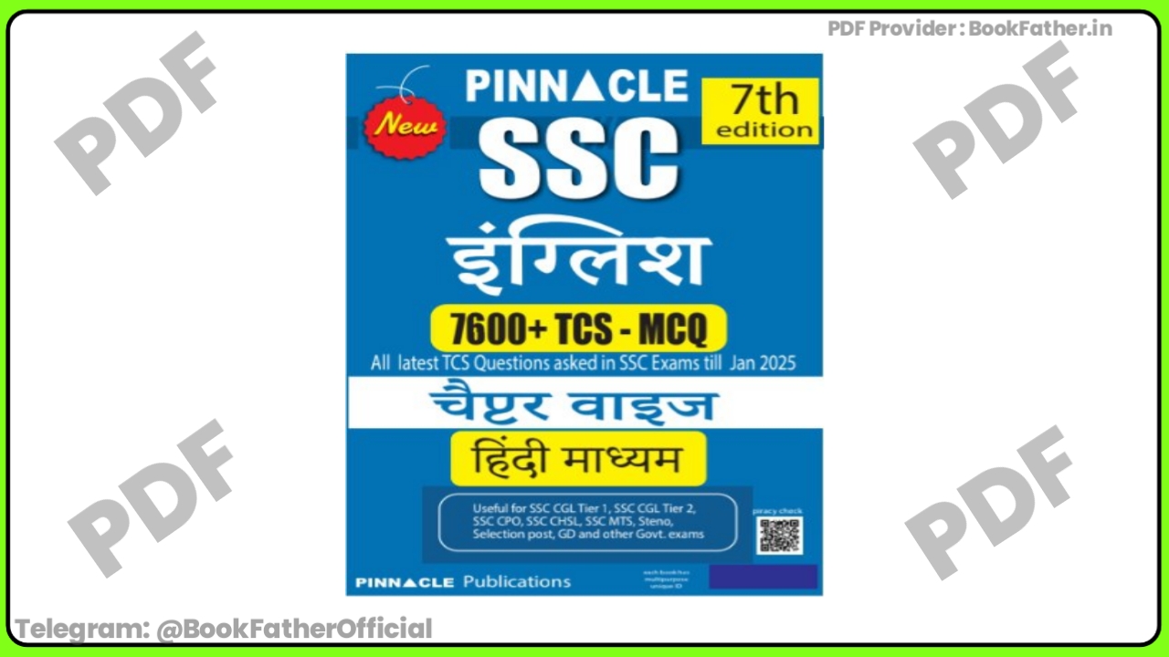 Pinncle SSC English for Hindi Medium 7th Edition Book ₹0