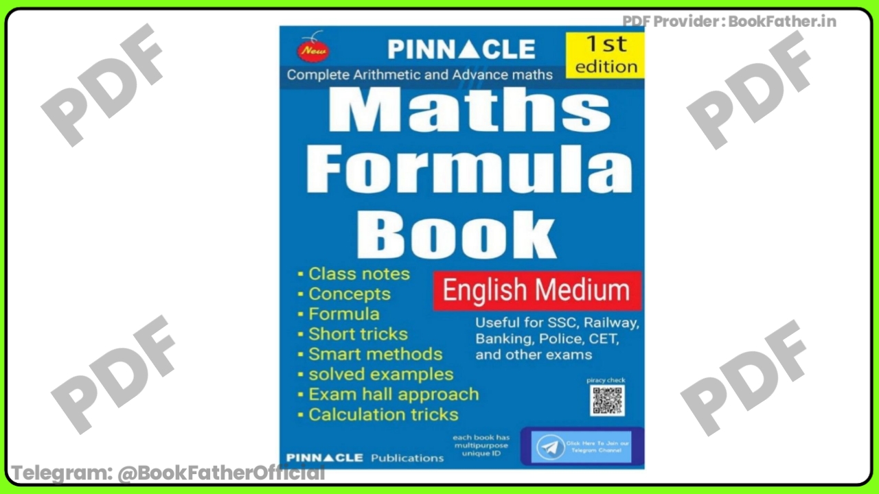 Pinncle Maths Formula Book in English Medium ₹0