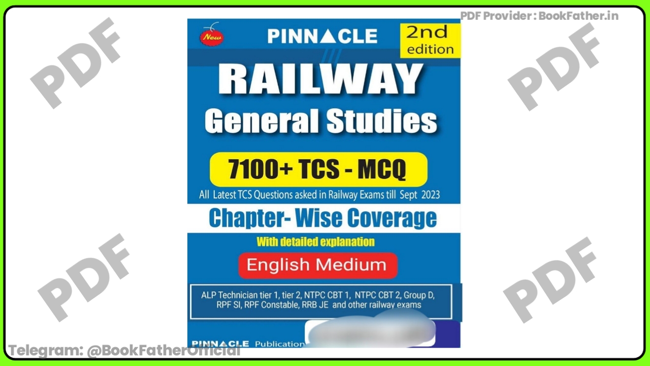 Pinncle Railway GS In English Medium Book ₹0