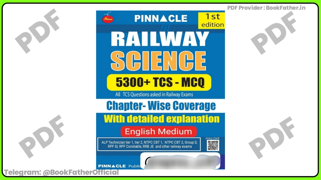 Pinncle Railway Science in English medium Book ₹0