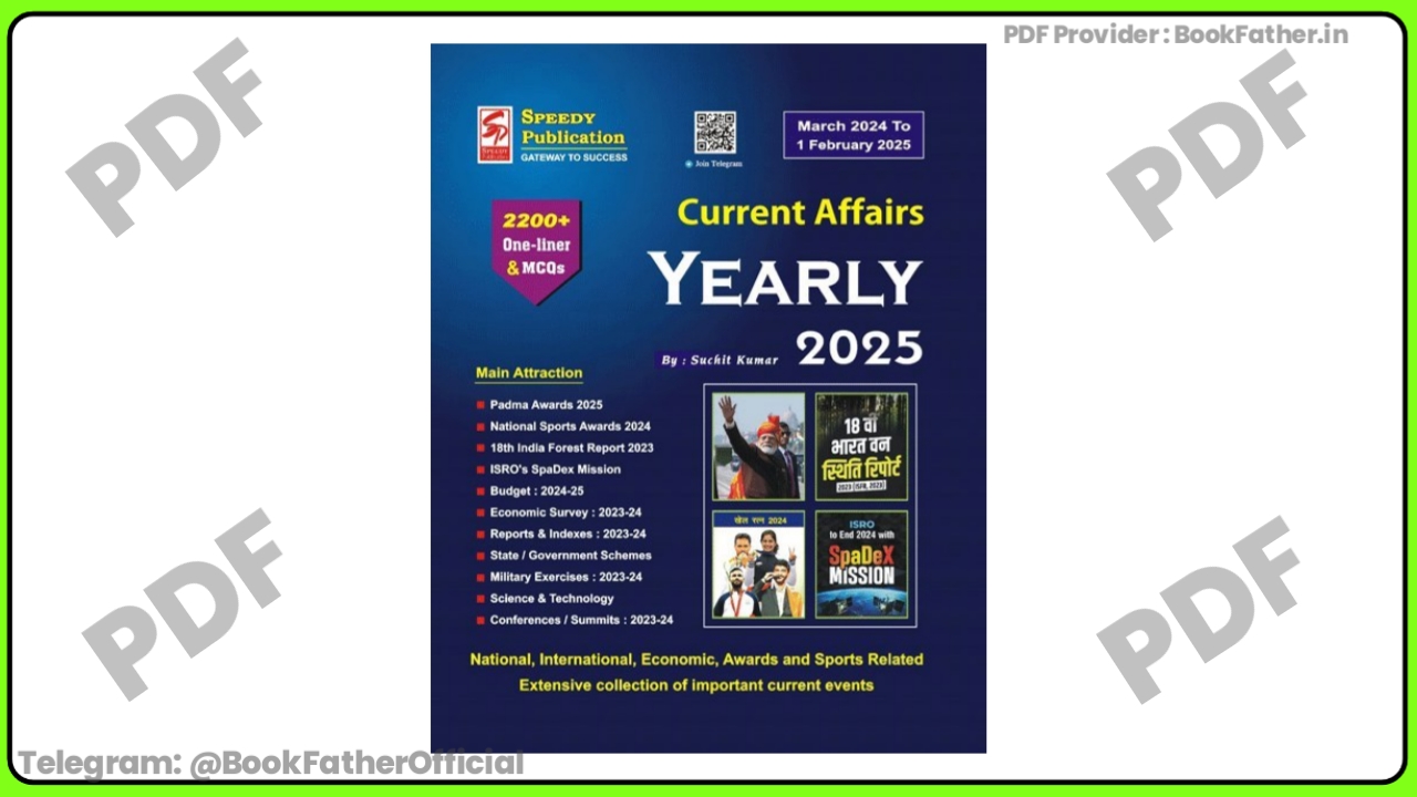 Speedy Current Affairs Match 2024 to Feb 2025 in English medium Book ₹0