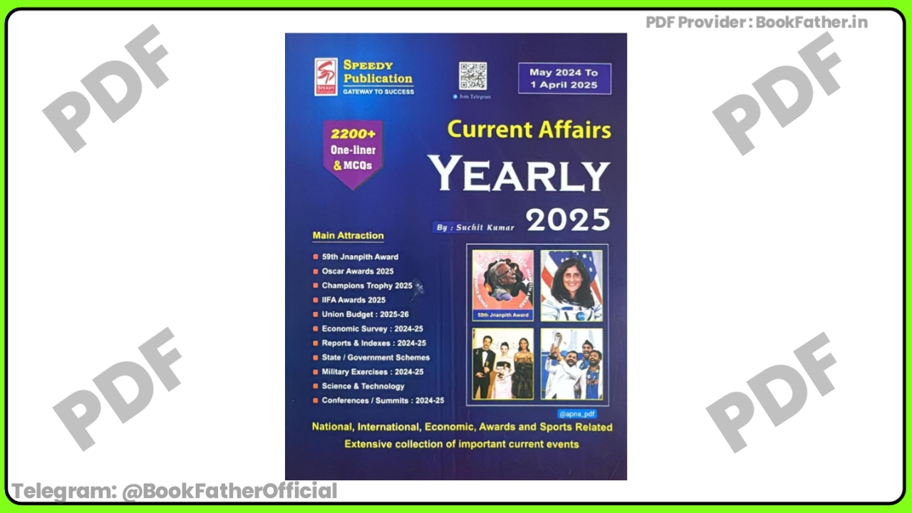 Speedy curent Affairs May 2024 to April 2025 in English medium Book ₹0