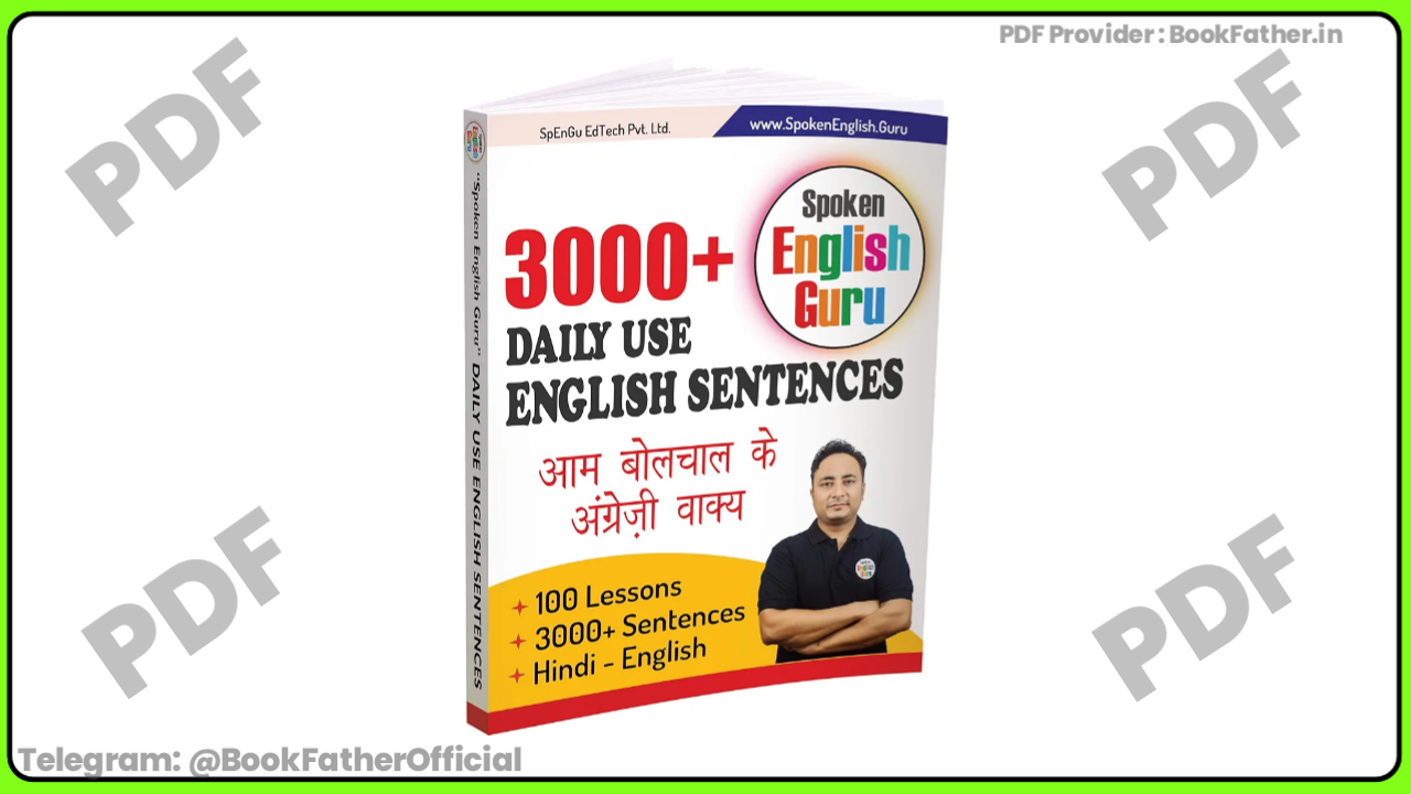English Guru 3,000+ Daily Use English Sentences Book ₹0