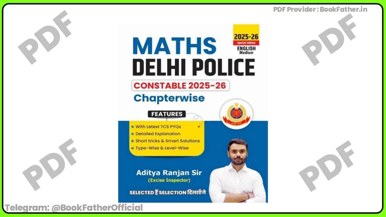 Aditya Ranjan Delhi Police Maths Constable English Medium Book ₹0