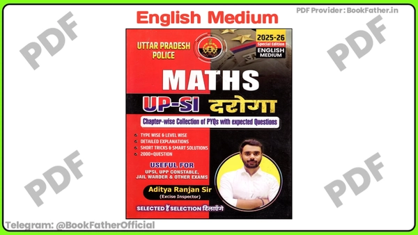 Up-SI Daroga Maths English Medium Aditya Ranjan Book ₹0