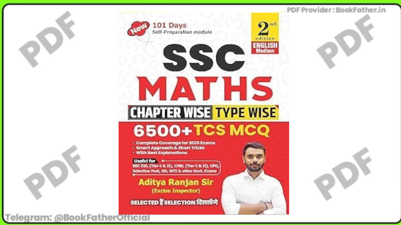 Aditya Ranjan SSC Maths 6500+ English Medium Book ₹0
