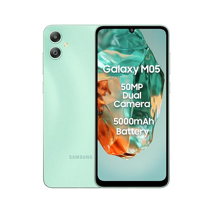 Samsung Galaxy M05 (मिंट ग्रीन, 4GB RAM, 64