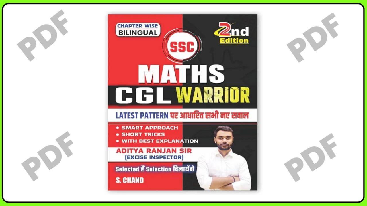 Aditya Ranjan Sir Ssc Maths CGL Wariar Book ₹0